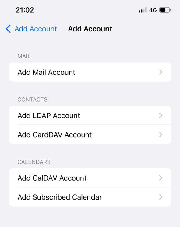 Choose Samgsung email App