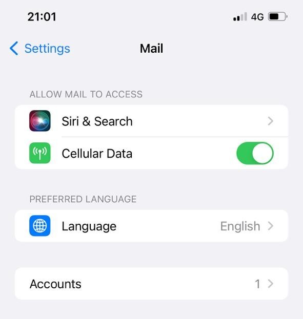 Choose Samgsung email App